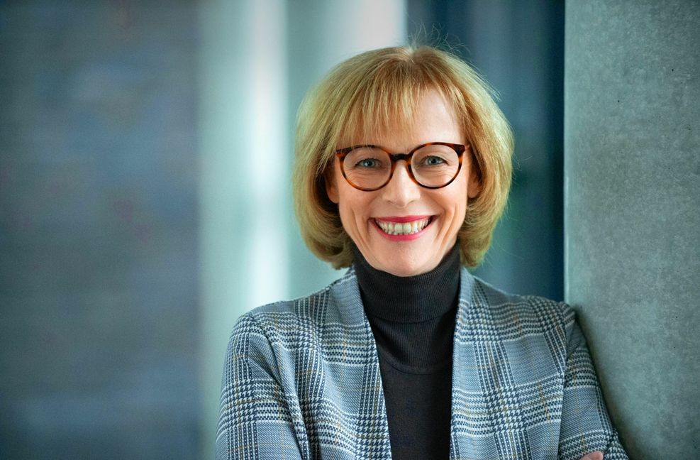 Karin Welge ist seit November 2021 die erste Präsidentin der kommunalen Arbeitgeber – und damit auch deren Verhandlungsführerin.