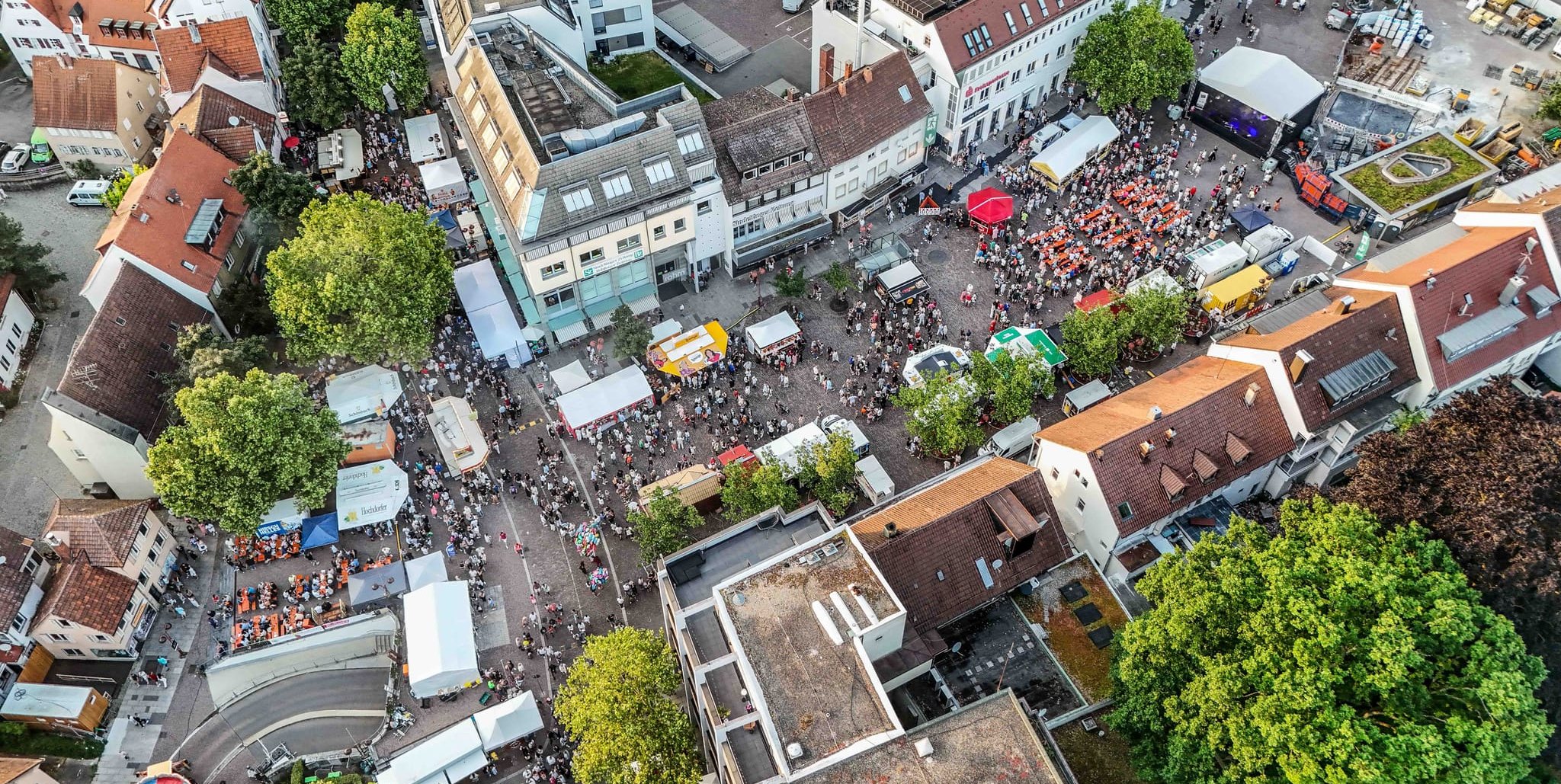 Die Sindelfinger Altstadt als Flaniermeile.