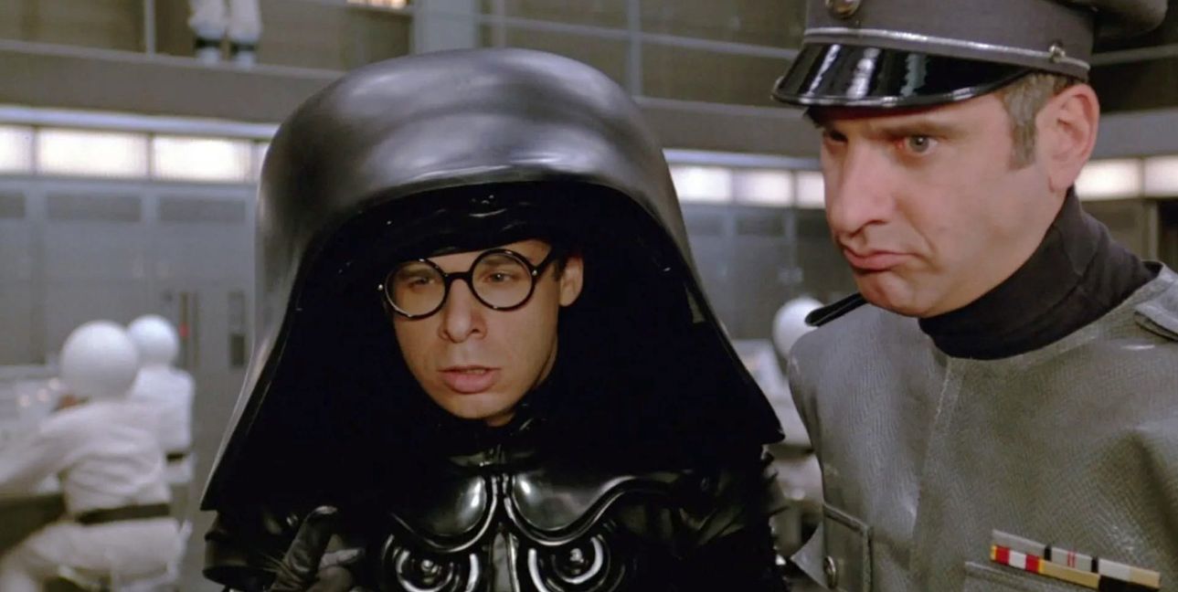 Niemand ist so böse wie Lord Helmchen (Rick Moranis) in „Space Balls“.