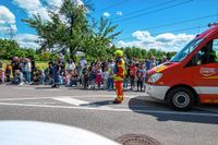 Die Ehninger Feuerwehr hat bei ihrer Jahreshauptübung gezeigt, was sie kann.