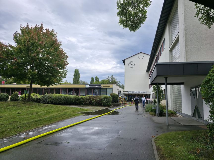 Im Jugendforschungszentrum kam es zu der Rauchentwicklung.