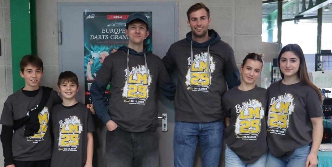 Die Helfer der Sindelfinger Karate-Abteilung: Iliana Karaolani, Magdalena Zissopoulos, Branko Sturm, Sven Rössel, Jona Guntermann und Florian Eckhardt (von rechts).