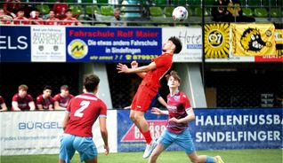 So sehr sich Kaan Safin auch reckt und streckt: Der SV Magstadt streicht die Segel.