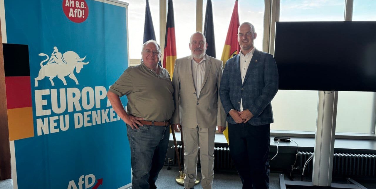 Die Fraktionsspitze der AfD im Böblinger Kreistag. Harald Bühler, Dr. Thomas Hartung, Hannes Ernst (von links). Bild: z