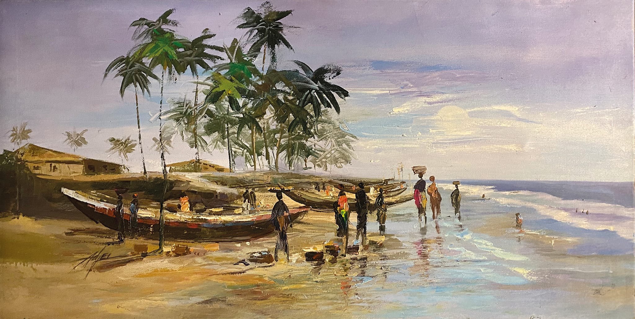 Zwischen Alltag und Mystik: So lautet der Titel der Ausstellung im Dätzinger Schlosskeller mit Bildern aus Ghana von Künstlern wie Ablade Glover, Godwin Adjei Sowah oder Maxwell Boadi. Der Erlös aus dem Verkauf geht an die Baobab Children Foundation. Die Eröffnung ist am Sonntag, 21. Juni um 11 Uhr. Danach zu sehen am 27. und 18. Juni, am 4. und 5. Juli sowie am 11. und 12. Juli. Finissage ist am Sonntag, 12. Juli von 14 bis 17 Uhr.
