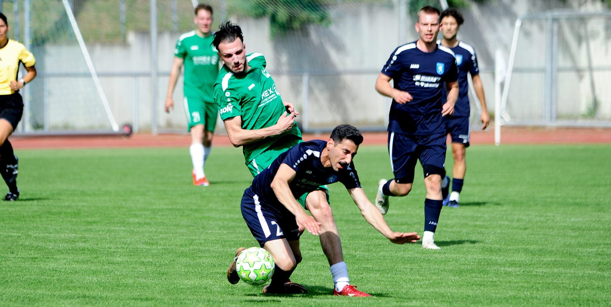 Maichingens Filippo Intemperante erzielte das zwischenzeitliche 2:0. Am Ende stand der GSV mit leeren Händen da.