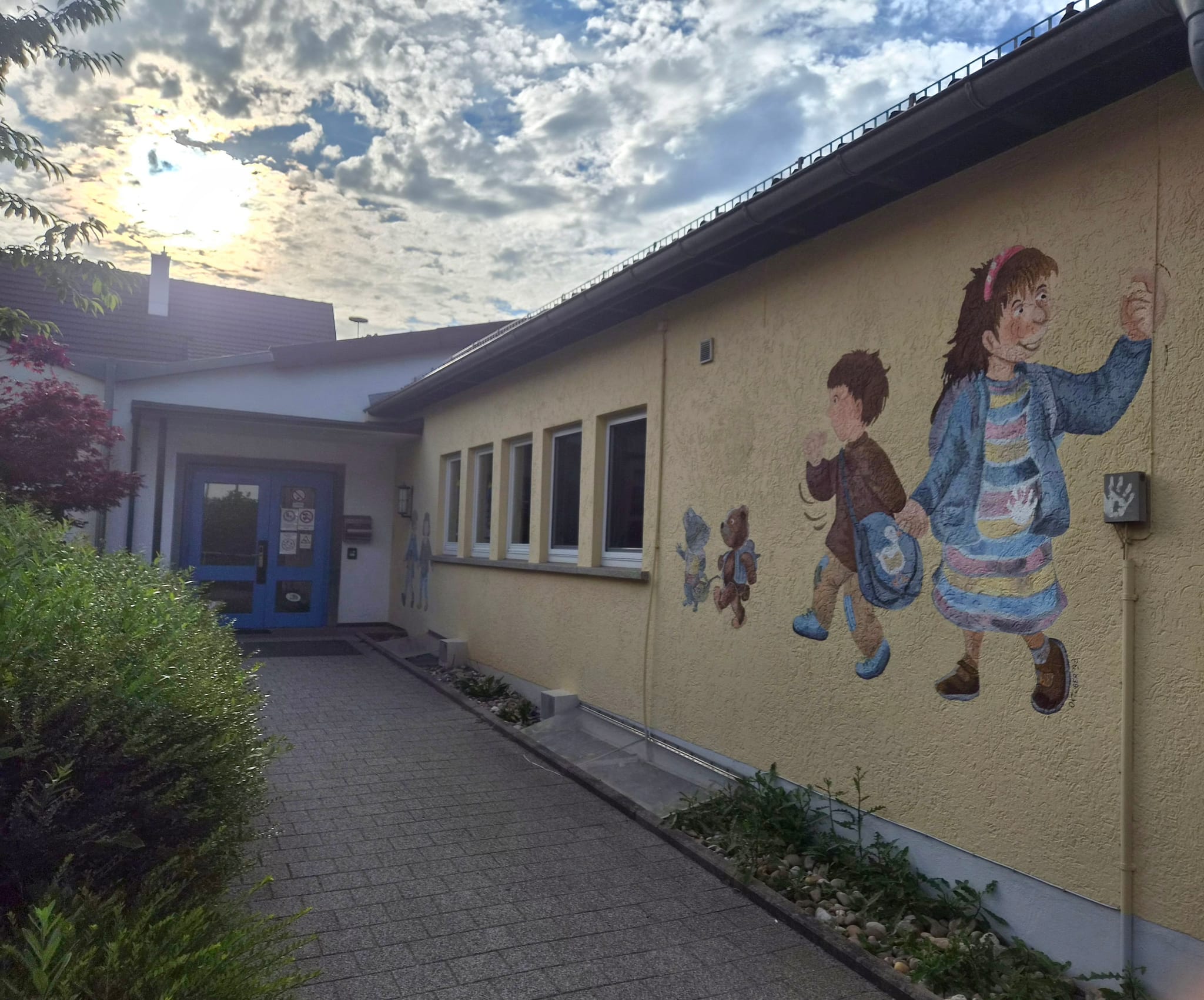 Der Kindergarten Königstraße gehört mit zum Betreuungsangebot der Gemeinde..