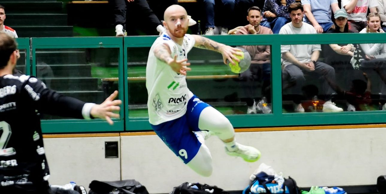 Marian Heinkele war vor dem Spiel fraglich und führte dann mit guter Wurfquote und acht Treffern die Offensive der Bösis an.