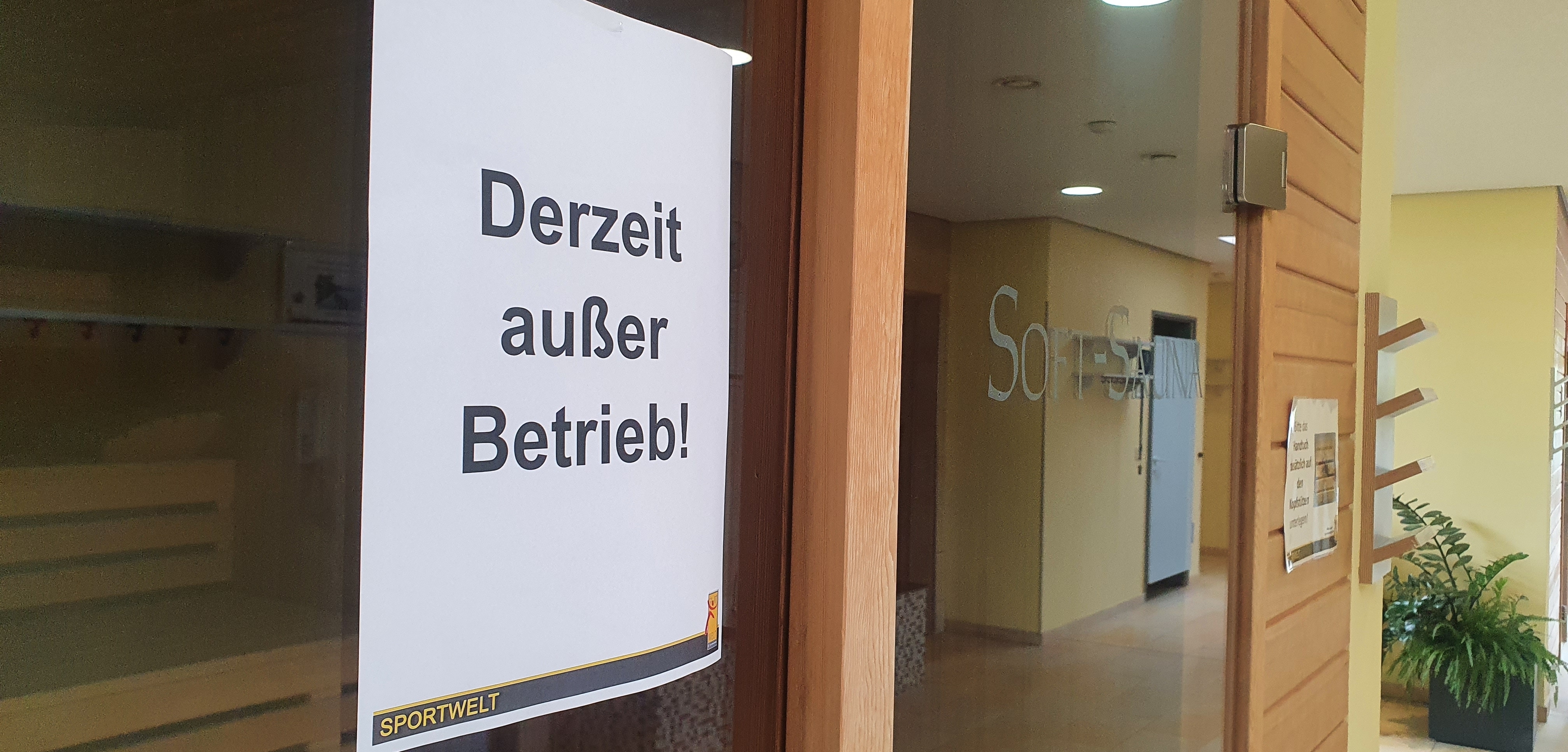 Ein Tropfen auf den heißen Stein: In der Sportwelt des VfL Sindelfingen ist jetzt im Wechsel eine von drei Saunen vom Netz. Bild: Wegner