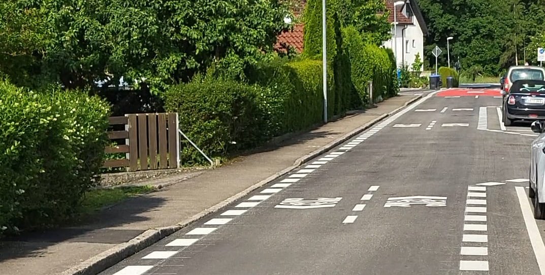 Die angrenzende Hirschstraße ist schon seit Jahren eine Radstraße.