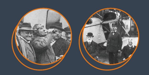 In der Poststraße 18 gibt es von Samstag bis zum 20. Januar historische Fotos zum einstigen Landesflughafen zu sehen.