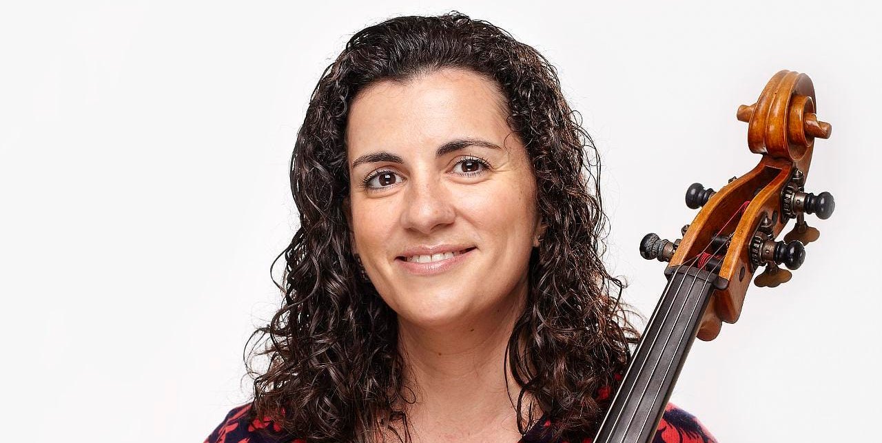 Cellistin Ana Teixeira Rua.