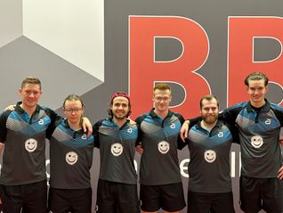 Die Böblinger Tim Kimmerle, Pascal Timke, Luis Hornstein, Jan Kronich, Marcel Trampitsch, Florian Lukas (von links) können doch noch gewinnen. Bild: z