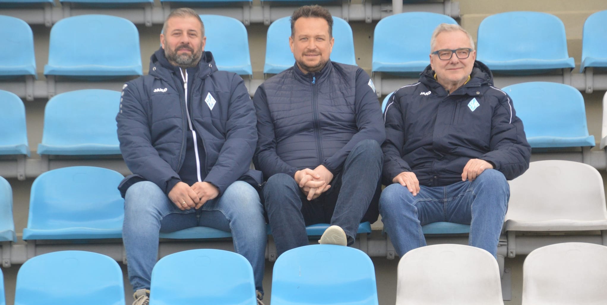 Das Triumvirat der SVB-Kicker (von links): Ioannis Tsapakidis, Michael Korac und Detlef Büttner.