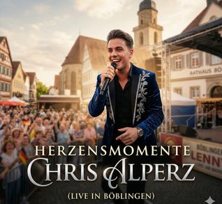 So sieht das Cover des Böblingen-Songs des berühmten Musikers Chris Alperz aus.