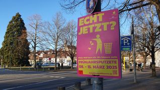 Das Plakat zur Aktion. Bild: Wegner
