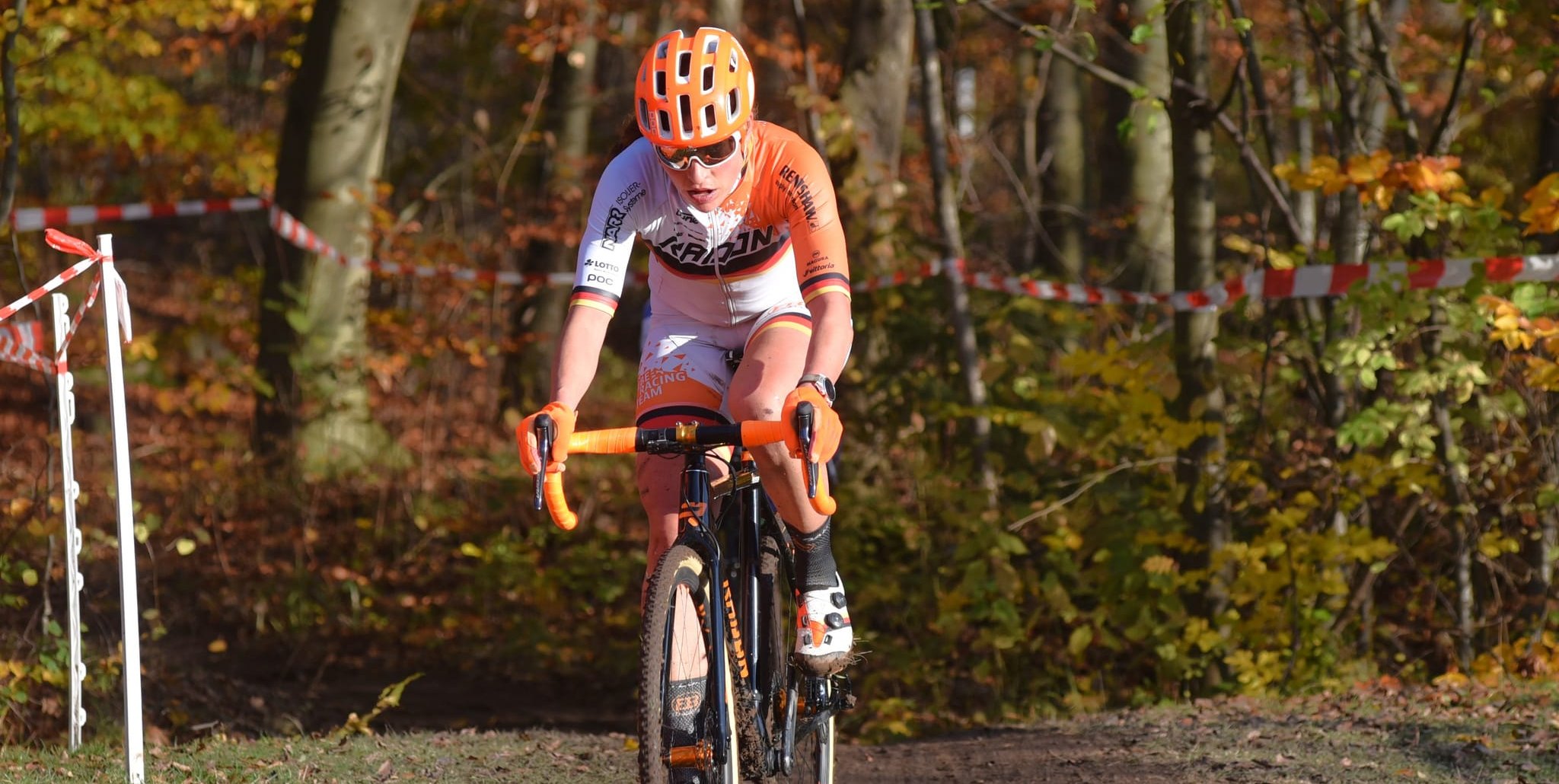 Nach dem Sieg in Hittnau ist Lisa Brandau der Gewinn des Swiss Cyclocross-Cups nicht mehr zu nehmen. Bild: Reichert