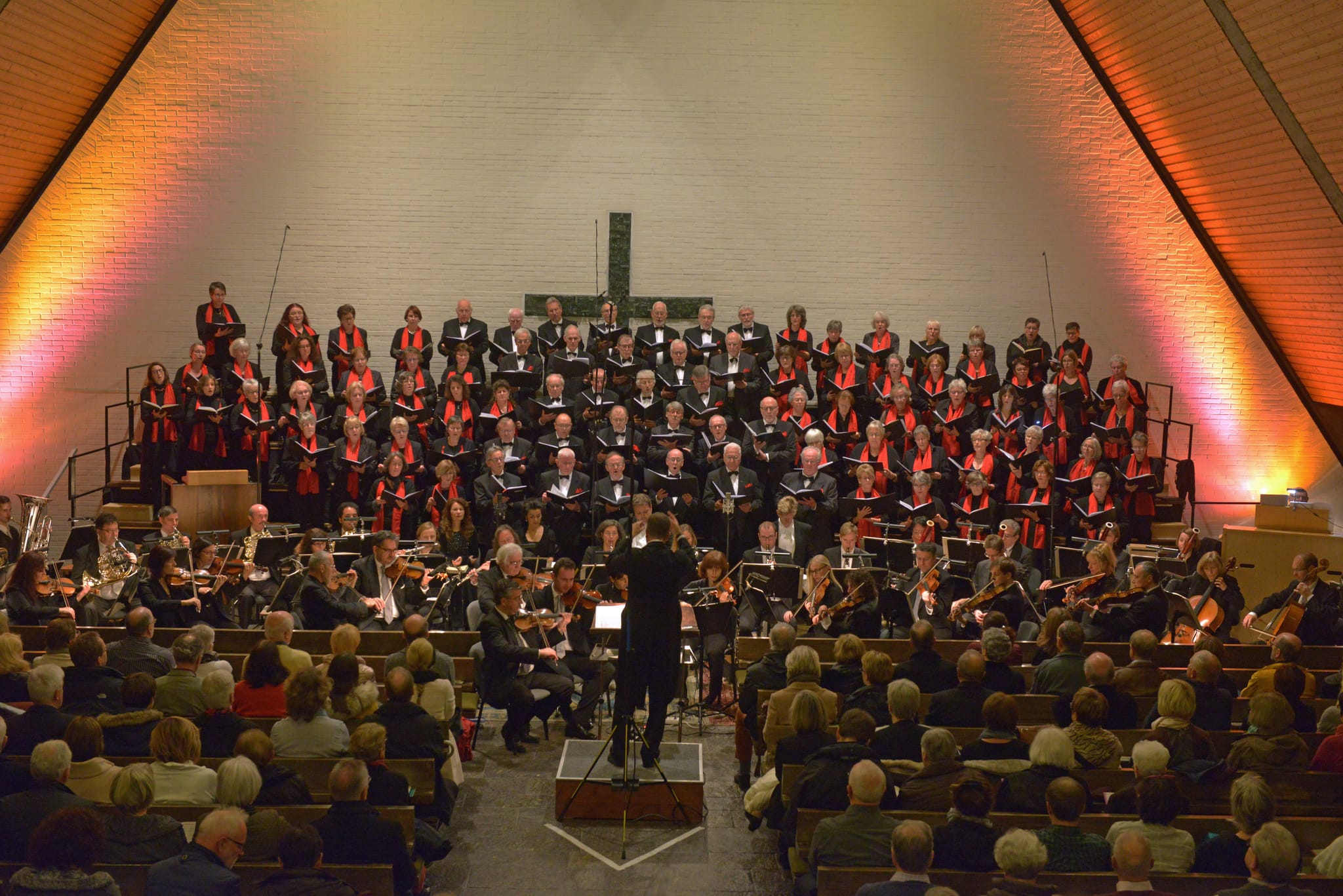 Der Chor der Sindelfinger Johanneskirche singt traditionell an Gründonnerstag und an Karfreitag.