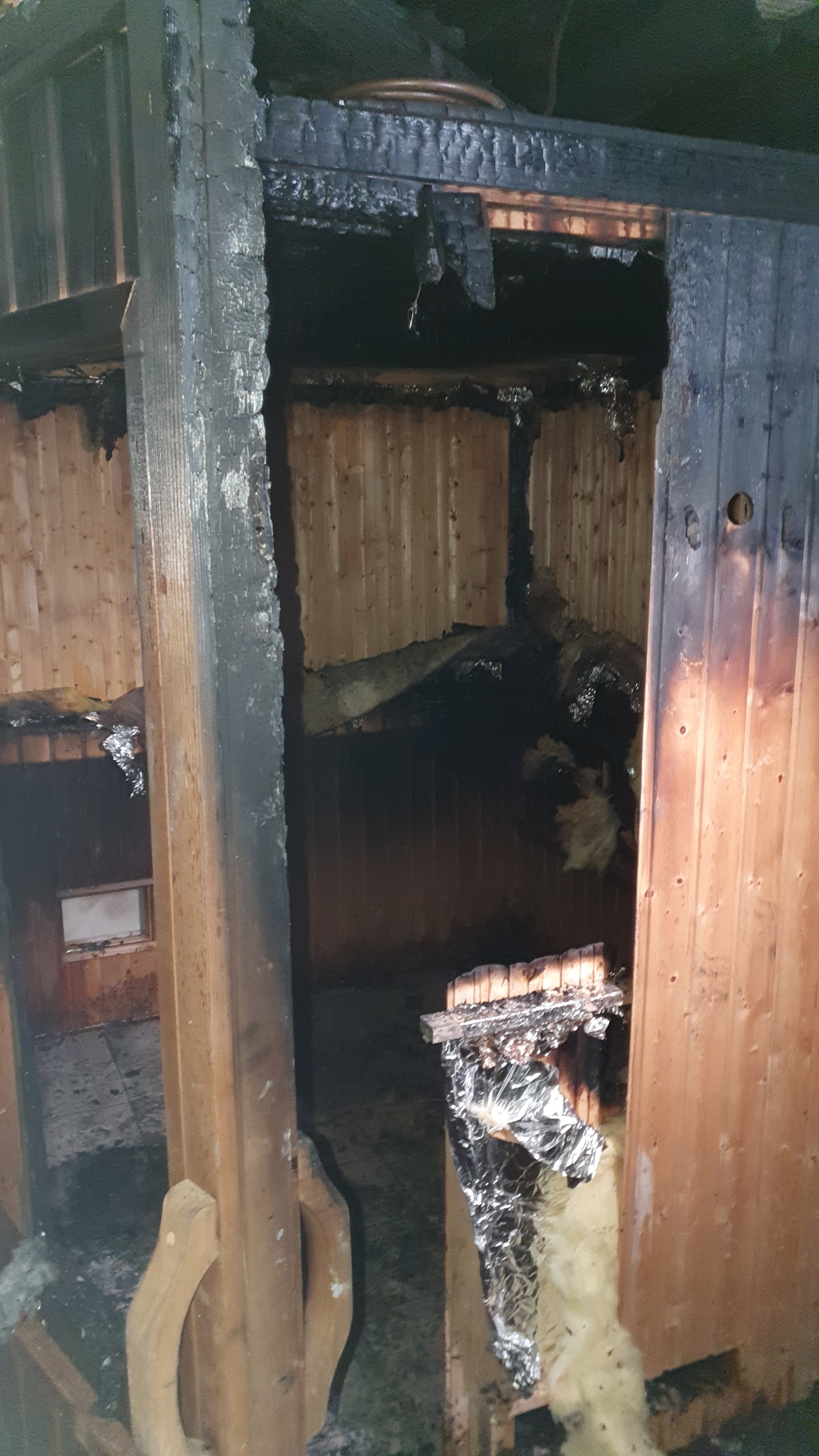 Vermutlich der Bandherd: Die Sauna im Keller.   Bild: Wegner
