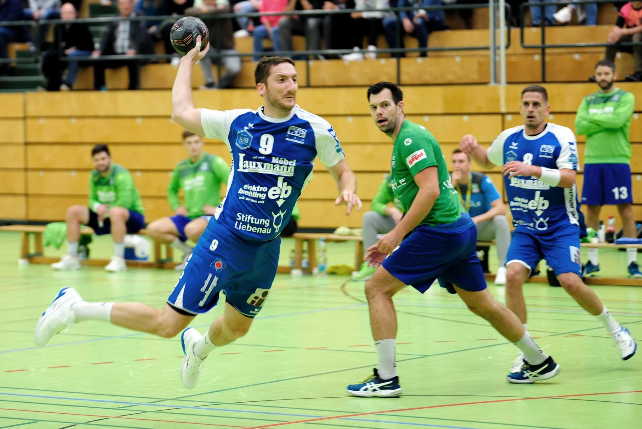 Janek Förch im HSG-Trikot.