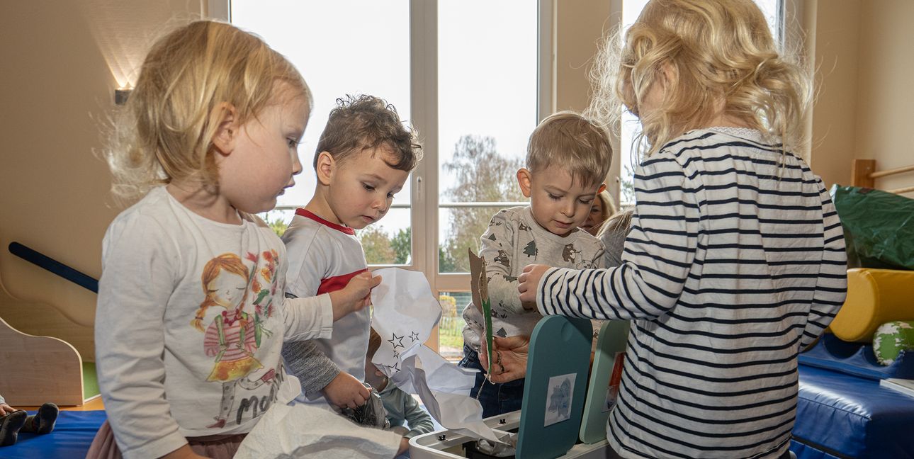 In Aidlingen bekommt jedes Kind einen Kindergartenplatz wie hier im Sonnenbergkindergarten.