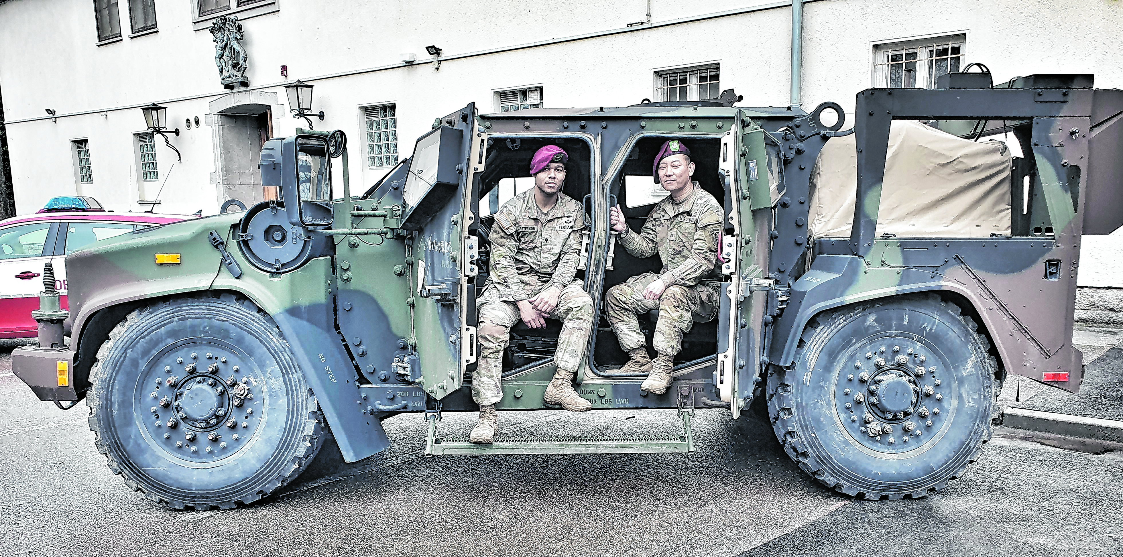 Auch außergewöhnliche Fahrzeuge der US-Army gibt es beim Tag der offenen Tür in Böblingen am 30. Mai zu sehen.