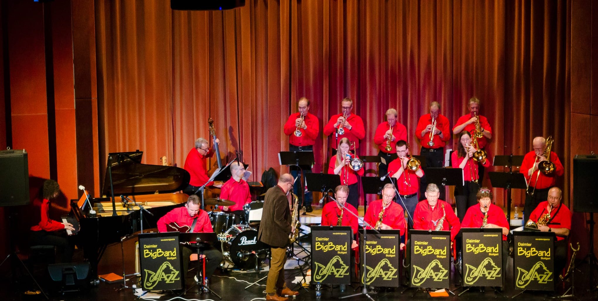 Die Daimler Bigband. 	Bild: Arwed Sienitzki
