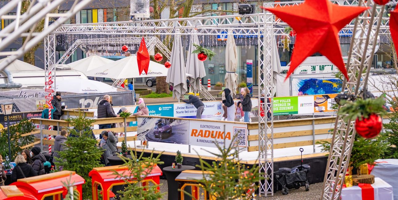 Das Winterwunderland sorgte für zusätzliche Frequenz in der Innenstadt.
