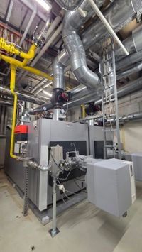 Die Filterpumpen arbeiten unermüdlich.