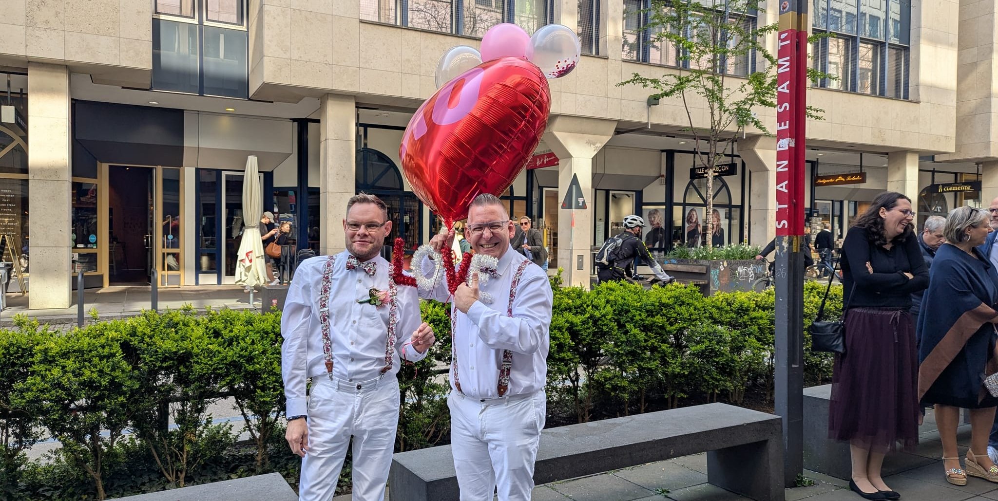 Dennis (rechts) und Matthias Klemm.