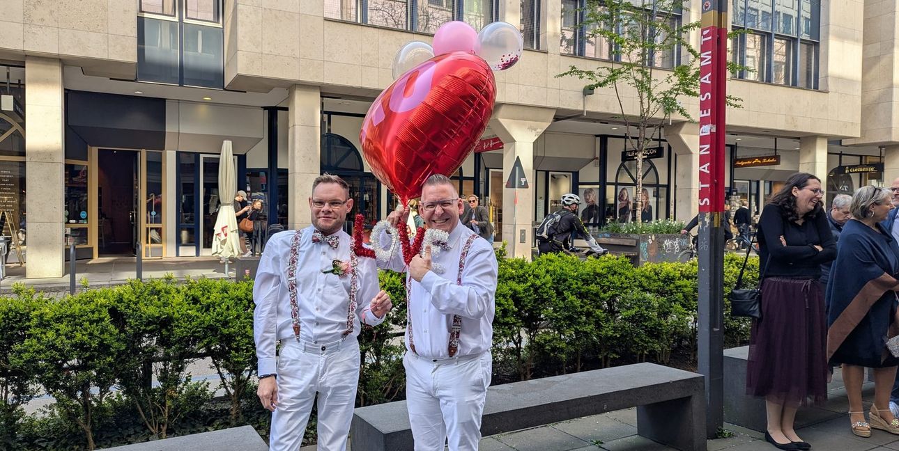 Dennis (rechts) und Matthias Klemm.