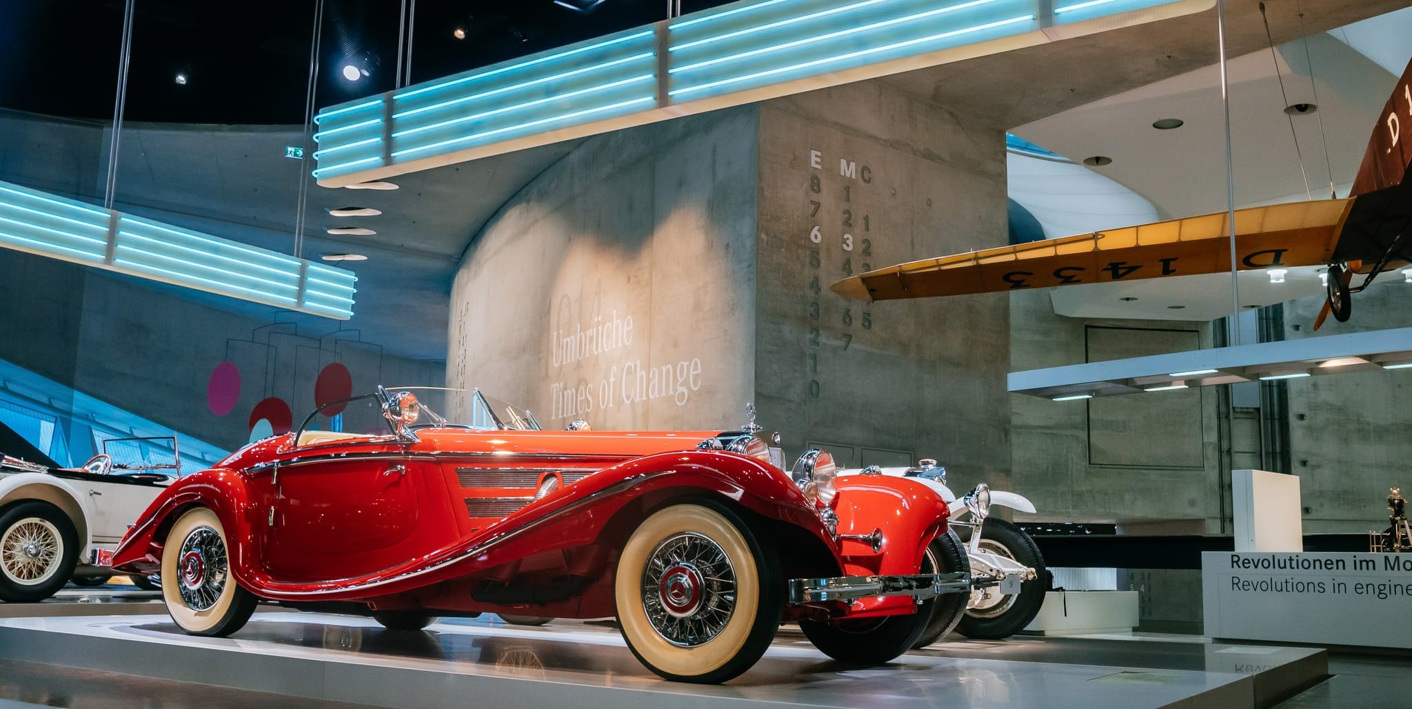 Der Mercedes-Benz 500 K Spezial-Roadster ist ein Blickfang im Stuttgarter Mercedes-Benz-Museum.