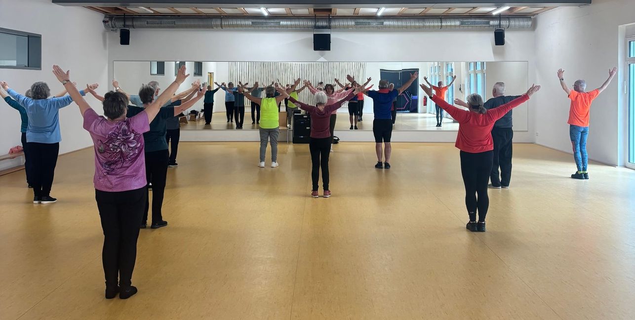 Das Training stärkt Geist und Körper.