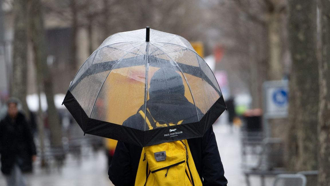 Zum Wochenstart wird es kühler – und nass. (Symbolbild)