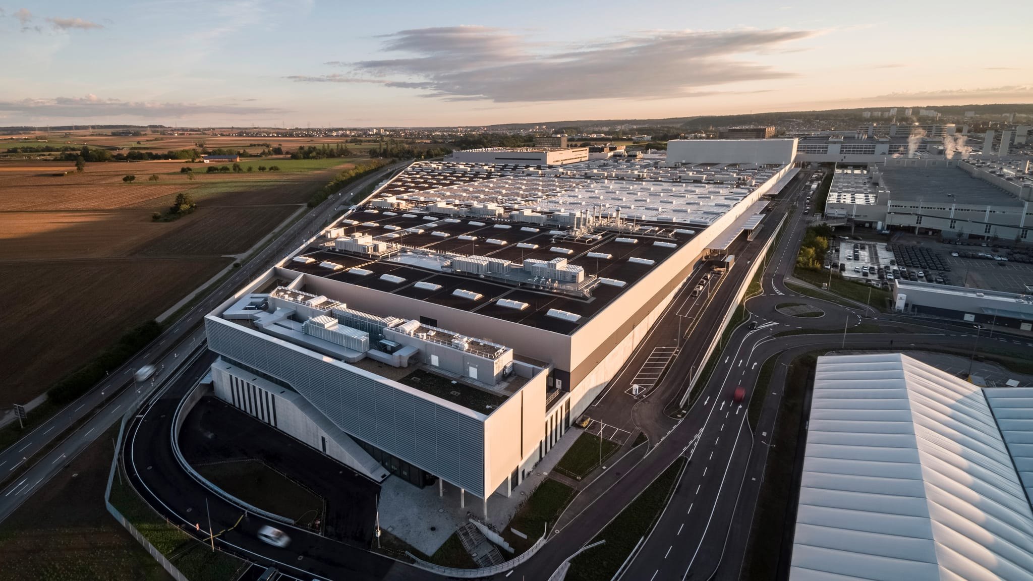 Die Factory 56 am Mercedes-Benz-Standort Sindelfingen.
