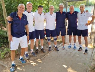 Die Herren 65 des TC Ehningen.