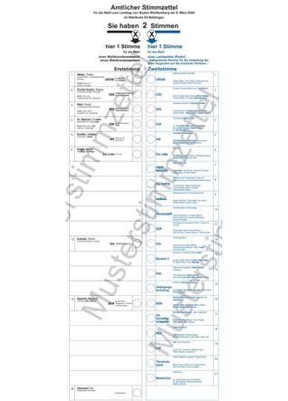 Am Sonntag ist Landtagswahl.