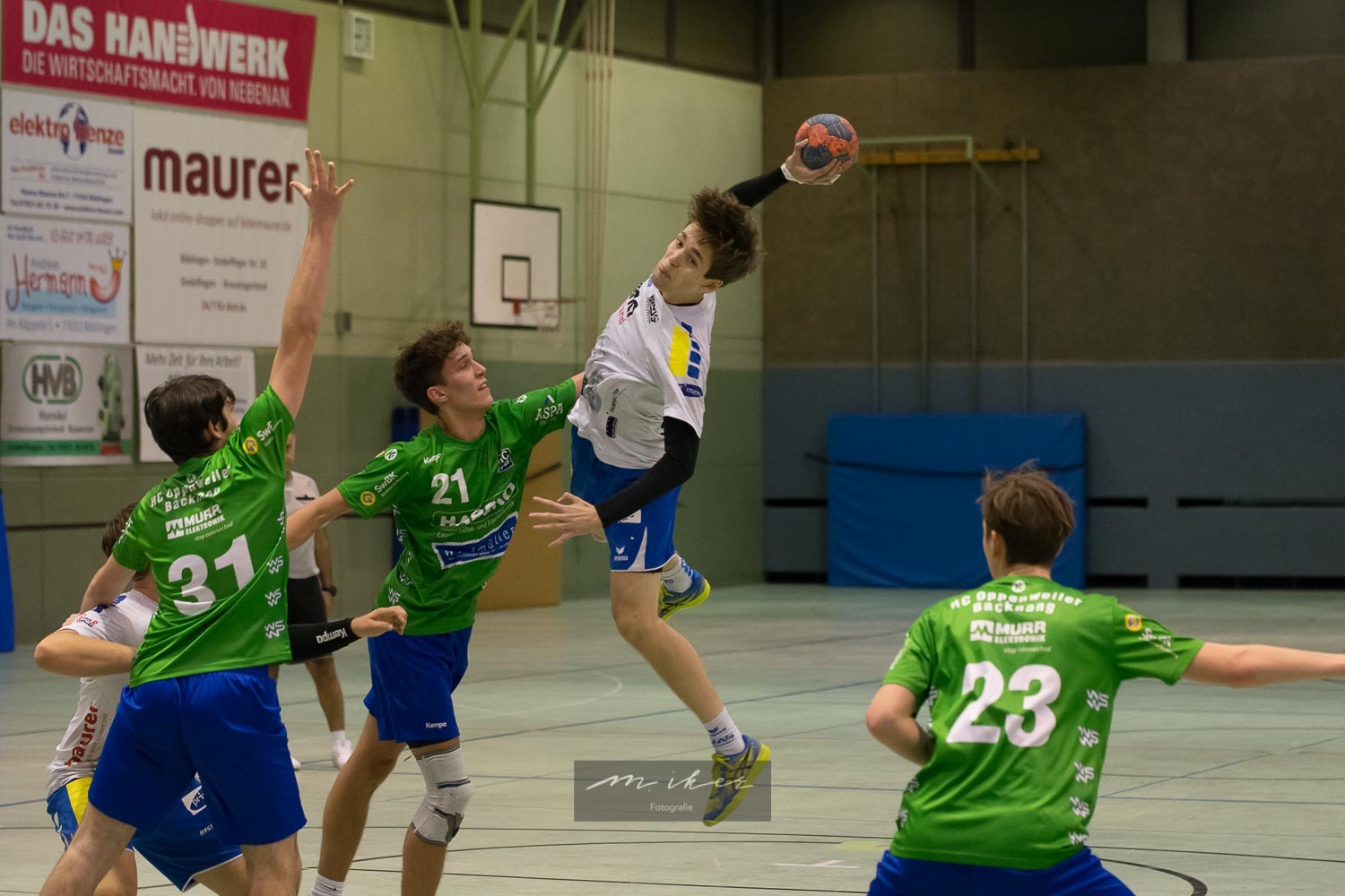 Jonas Grosser erzielte gegen Hohenlohe sechs Tore. Bild: Zvizdic