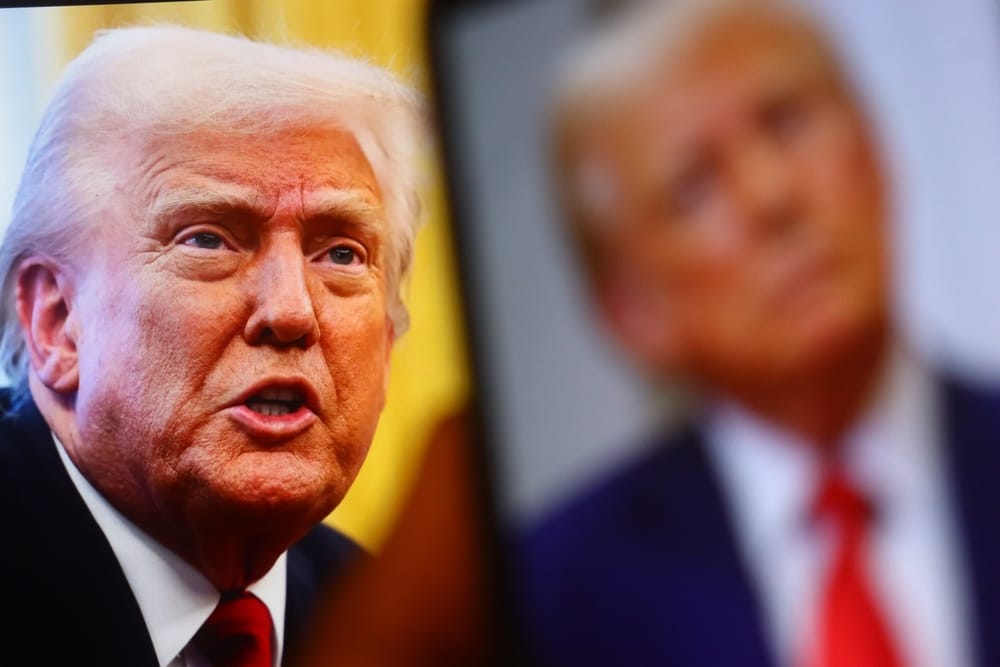 Die Zustimmungsraten für Trump lassen nach.