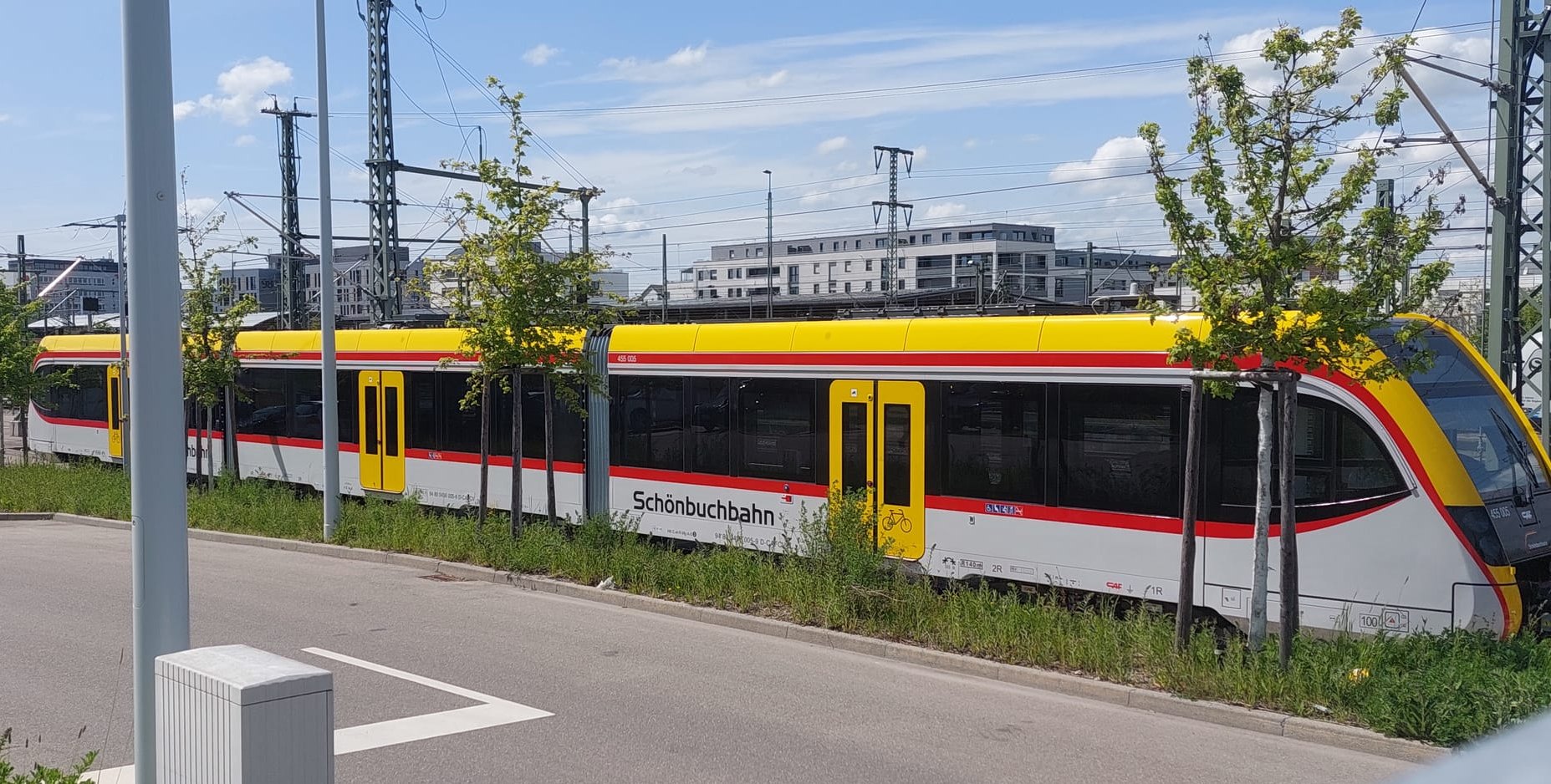 Die Schönbuchbahn fährt zwischen Böblingen und Dettenhausen.