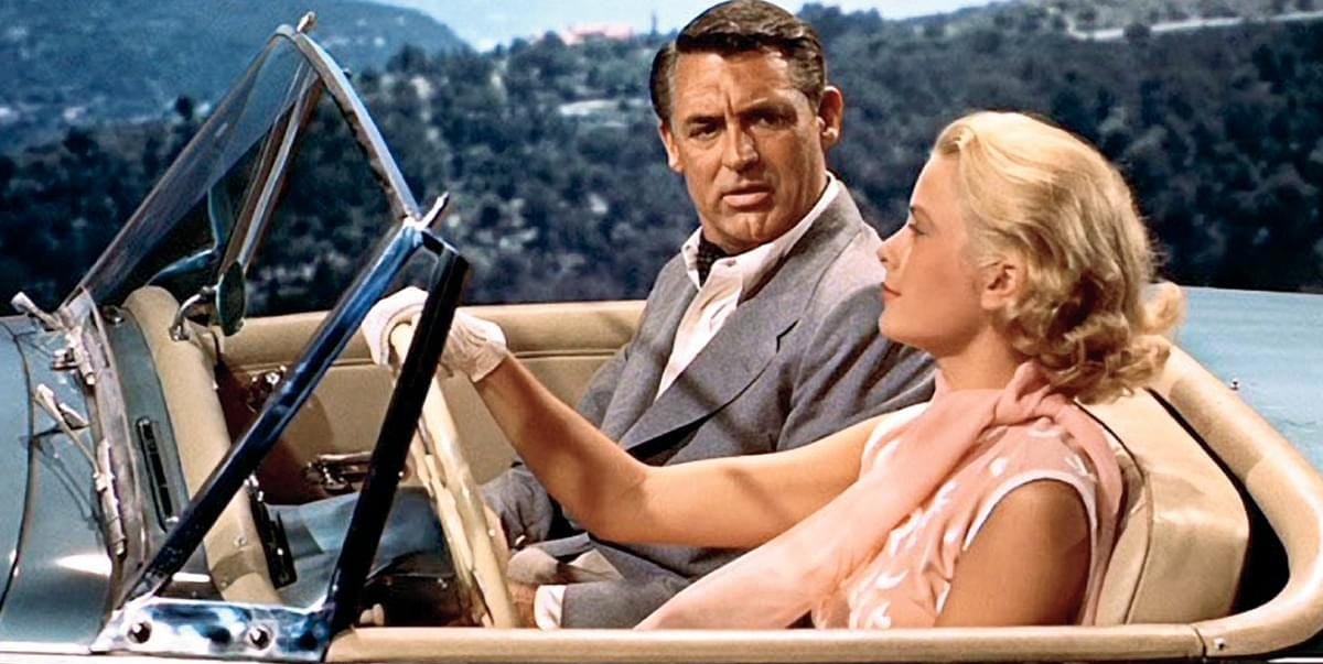 „Über den Dächern von Nizza“ im Sunbeam Alpine III: Cary Grant und Grace Kelly.