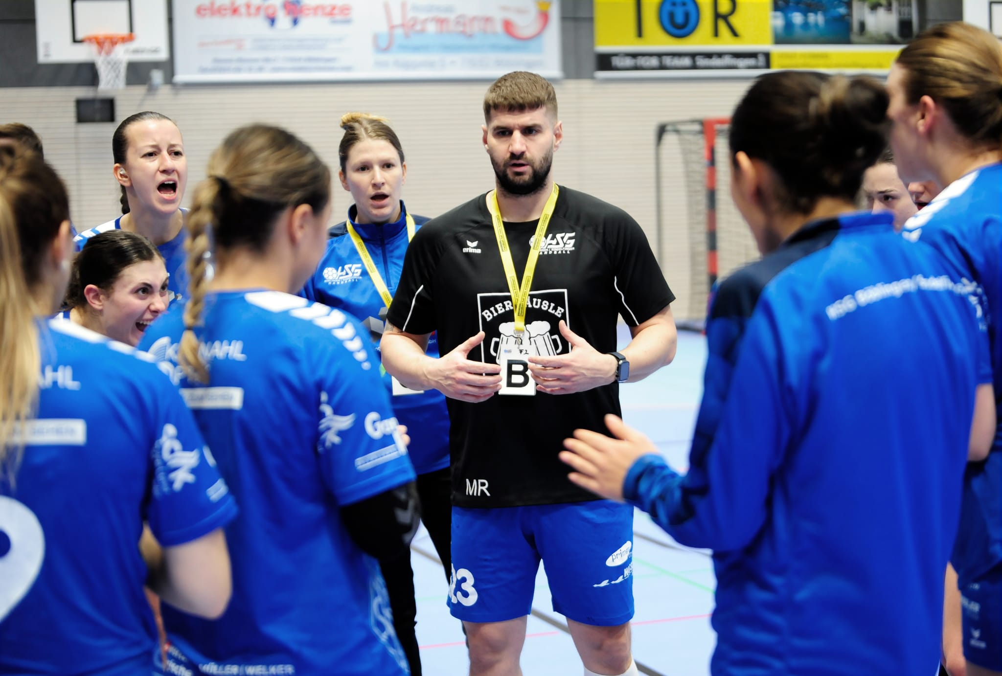 HSG-Trainer Manuel Rippl war ein fairer Verlierer und erkannte die klare Niederlage gegen Reichenbach an.