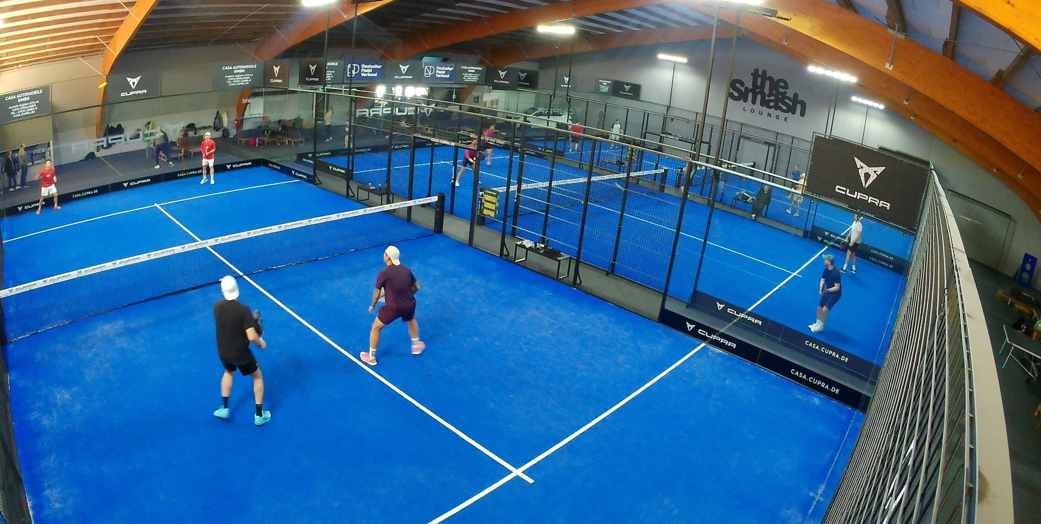 In Altdorf gibt es nun drei Courts unter dem Hallendach.