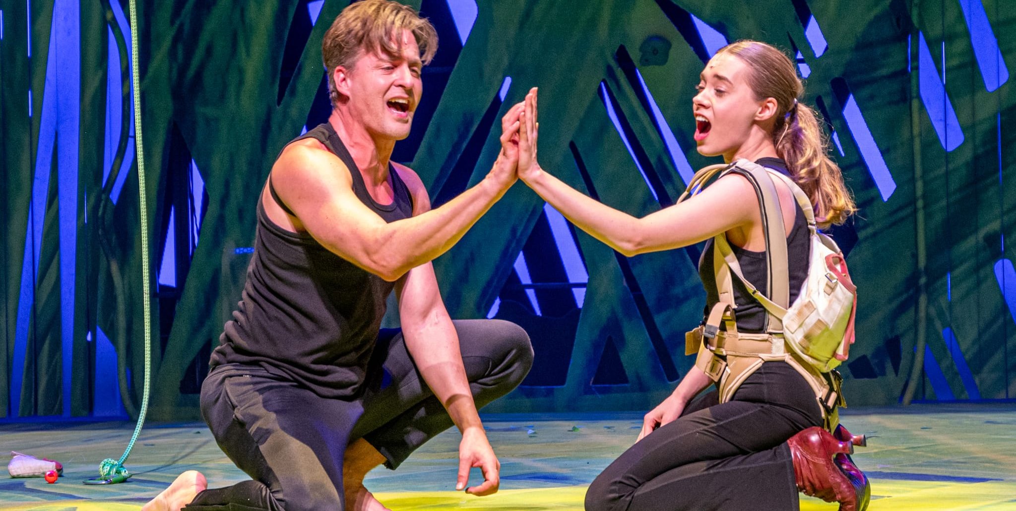 Alexander Klaws und Judith Caspari sind als Tarzan und Jane in Stuttgart zu sehen.