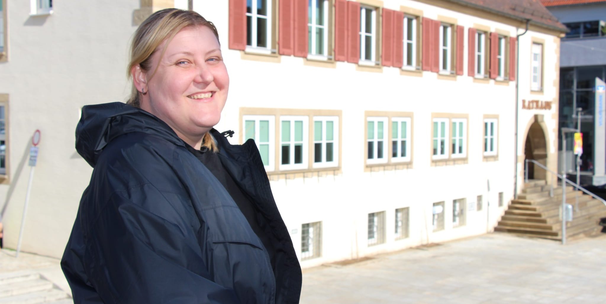 Hanna ist dankbar für die Unterstützung in Holzgerlingen.