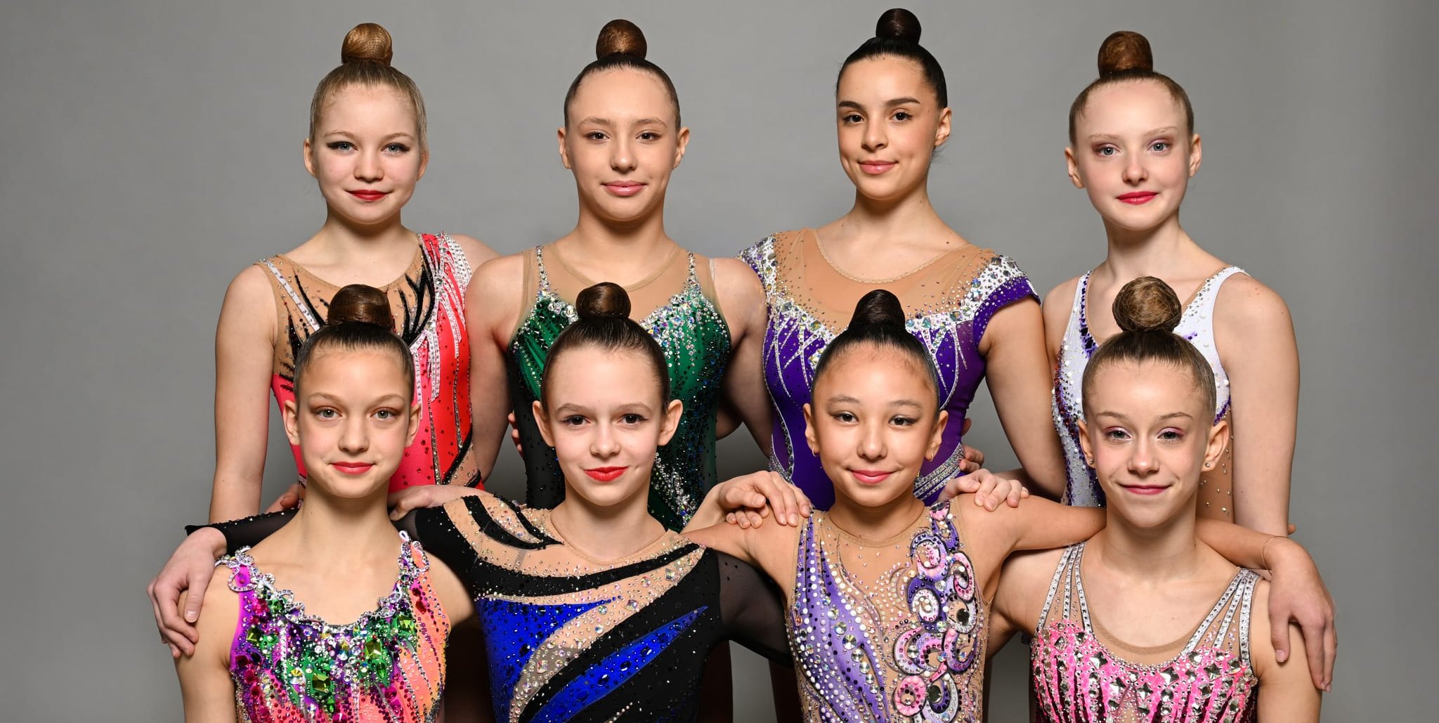Erfolgreiche Sportgymnastinnen des VfL Sindelfingen.
