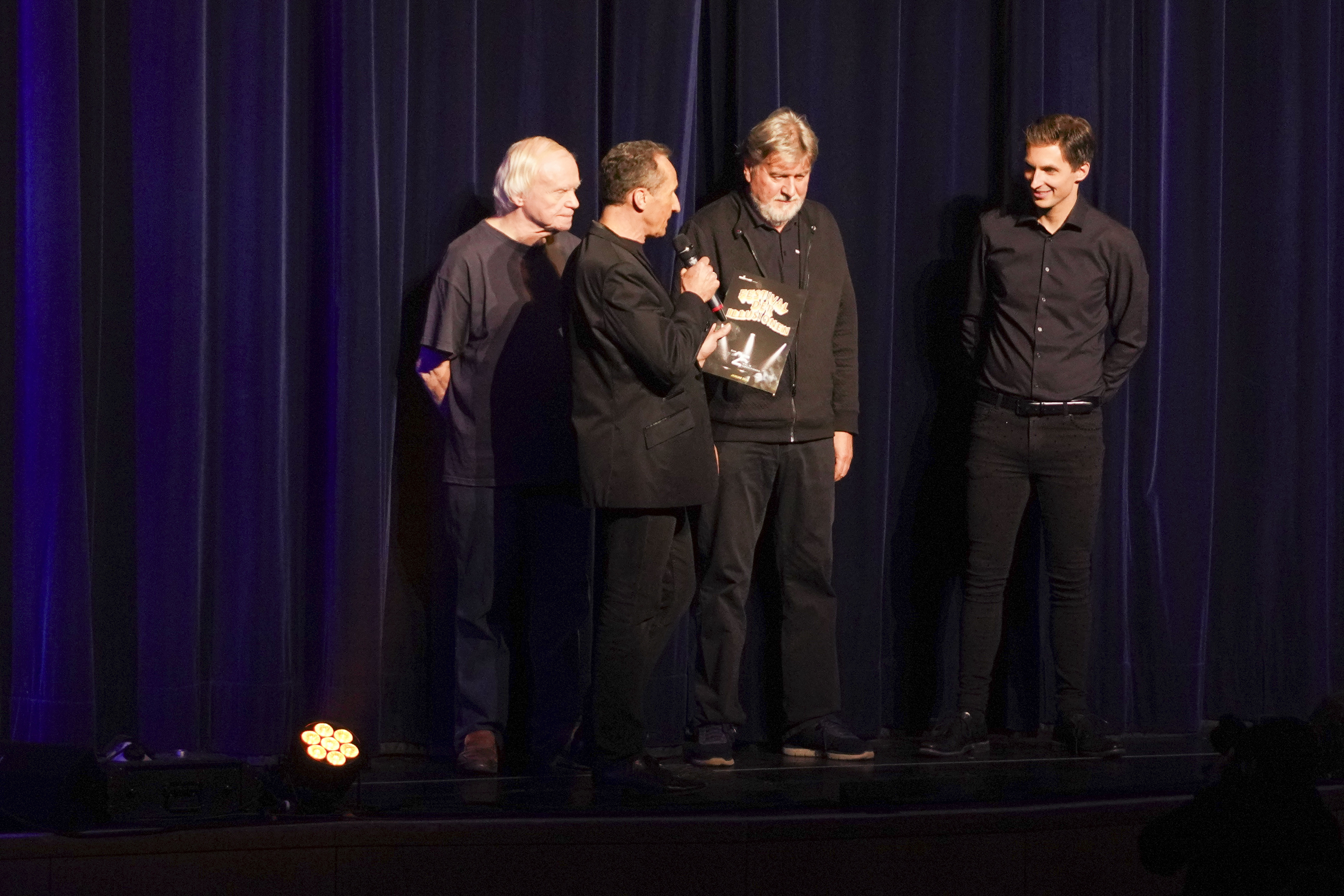 Andy Häussler, Eberhard Riese, Horst Reutter und Philipp Daub (von links).    Bild: Dettenmeyer