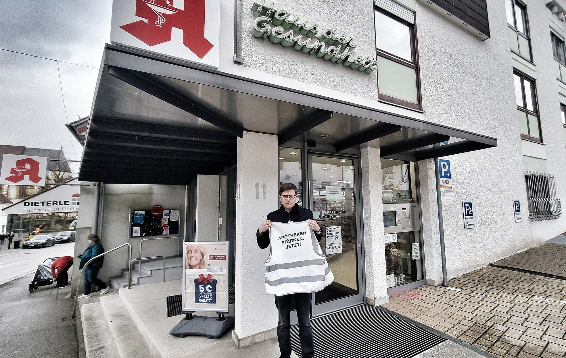 Der Holzgerlinger Apotheker Dr. Björn Schittenhelm.    Bild: D. Hamann