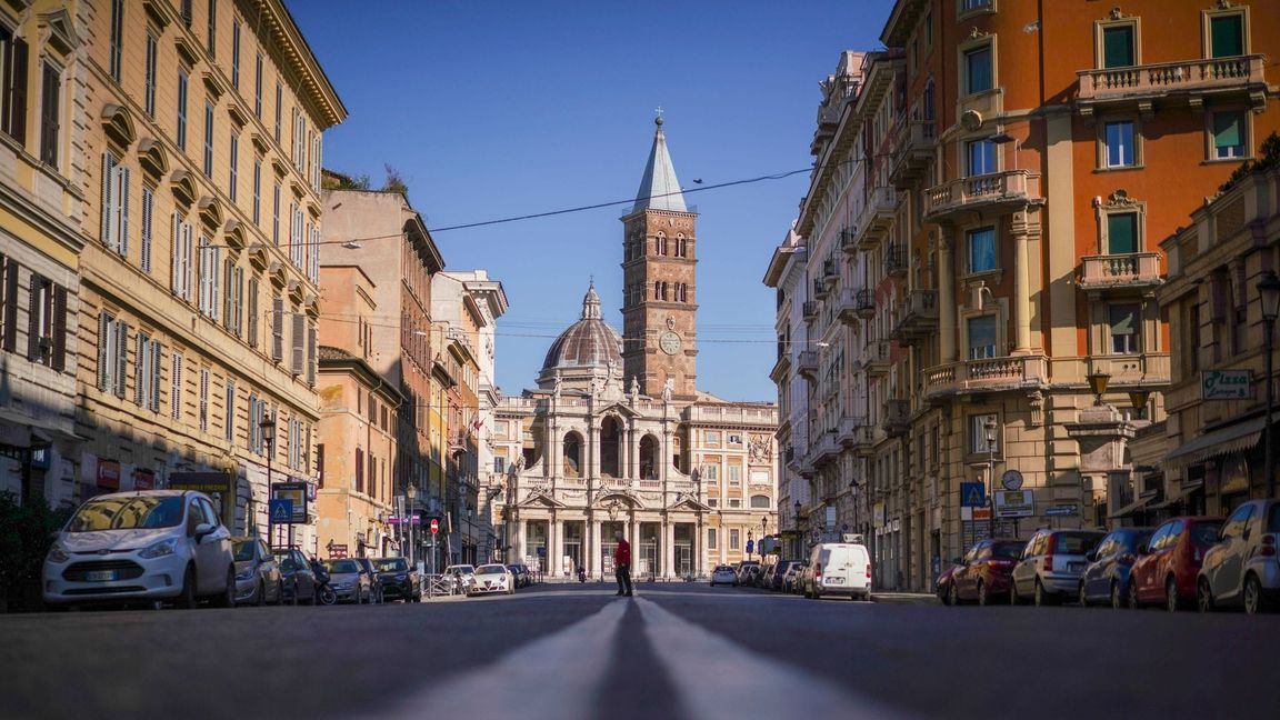 Papst Franziskus findet auf eigenen Wunsch seine letzte Ruhestätte in der Basilika Santa Maria Maggiore in Rom.