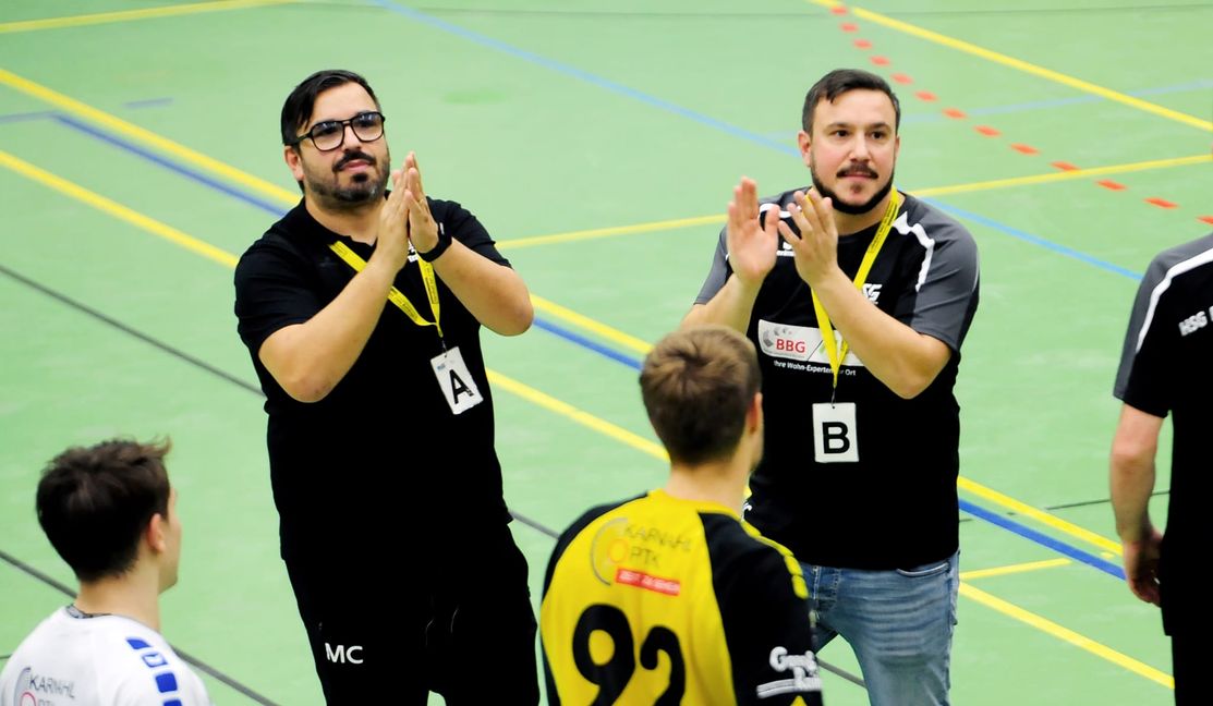 Nach vier Jahren bei der HSG  ist Schluss  für Marco Cece (links). Mit Vito Cece steht der Nachfolger schon fest.